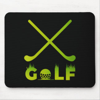 Dames grappig golf golfcadeau voor golfer echtgeno muismat