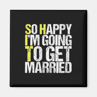 Dames grappig huwelijkscadeau sarcastische bruideg magneet