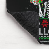 Dames grappig ik verkies Halloween skelet lelijk K Muismat (Hoek)