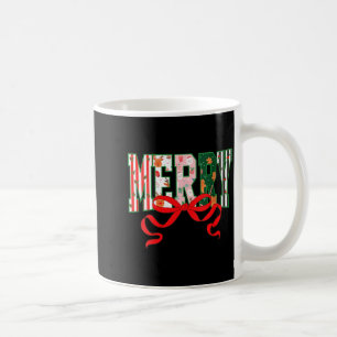 Dames grappig kerstmis bemanning 2025 Coquette Fa Koffiemok