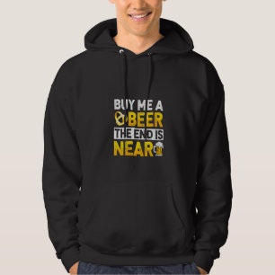 Dames grappig koop mij bier bruidegom vrijgezellen hoodie