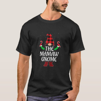 Dames Grappige De Mamaw Gnome Matching Familie Lel T-shirt