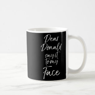 Dames grappige Kamala Harris citaat schattig beste Koffiemok