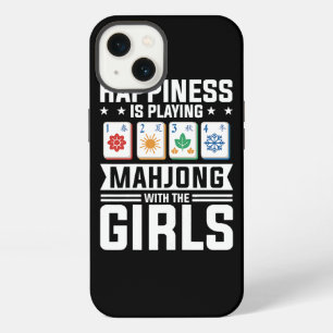Dames Grappige Mahjong Geluk Is Mahjong Spelen iPhone 13 Hoesje