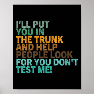 Dames Grappige Sarcastische Quote Cool Humor Sarca Poster