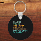 Dames Grappige Sarcastische Quote Cool Humor Sarca Sleutelhanger (Voorkant)