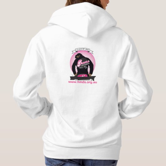 Dames Grease Hoodie (Achterkant)