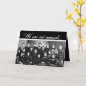  dames groep Happy Birthday Kaart (Gele Bloem)