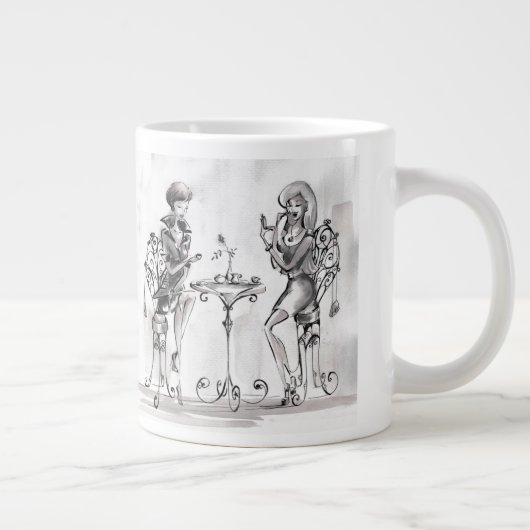 Dames Grote Koffiekop (Rechts)