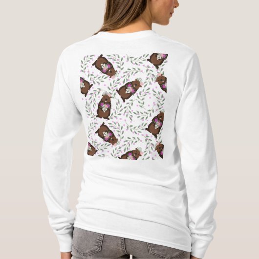 Dames Groundhog Day T-Shirt (Achterkant)