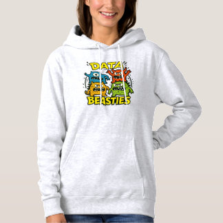 Dames Growly Data Beestjes trui Hoodie