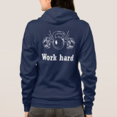 Dames gym T-shirt (Achterkant)