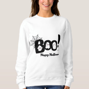 Dames Halloween Boo Geest Sweatshirt