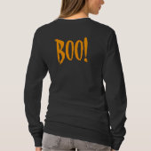 Dames Halloween Shirt  Cool Kostuum Shirt Tee (Achterkant)