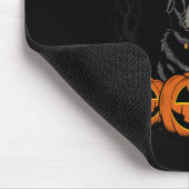Dames Halloween Zwarte Labradoedel Heks Muismat (Hoek)