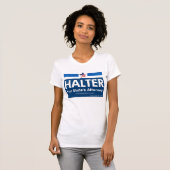 Dames Halter voor de officier van justitie T-Shirt (Voorkant volledig)