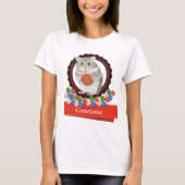 Dames Hamster Pasen T-shirt (Voorkant)
