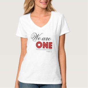 Dames Hanes nano V-hals T-shirt