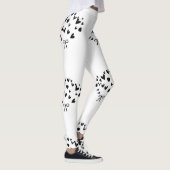 DAMES HARTEN EN BOWS BROEK LEGGINGS (Rechts)