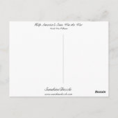 Dames! Help de Amerikaanse Sons Briefkaart (Achterkant)