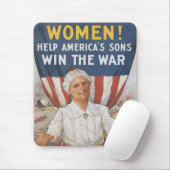 Dames! Help de Amerikaanse Sons Muismat (Met muis)