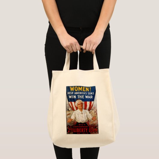 Dames! Help de Amerikaanse Sons Tote Bag (Voorkant (product))