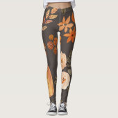 Dames herfstmode leggings (Voorkant)
