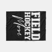 Dames Hockey Moeder _1 Fleece Deken (Voorkant (Horizontaal))