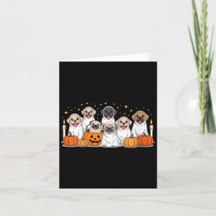 Dames Honden Geesten Cute Honden Vertaald Als Gees Kaart