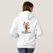Dames hoodie (Achterkant volledig)