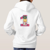 Dames hoodie 3D (Achterkant)