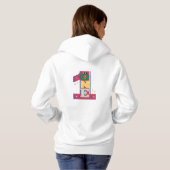 Dames hoodie 3D (Achterkant volledig)