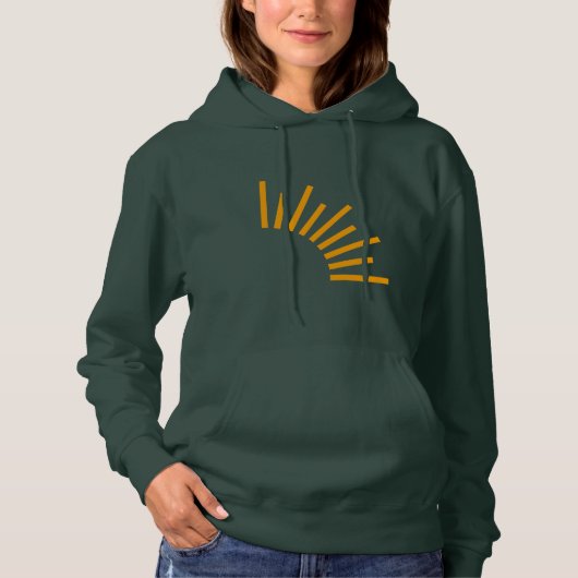 Dames hoodie - Logomark en All the feels (Voorkant)