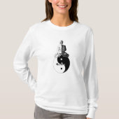 Dames hoodie t-shirt (Voorkant)