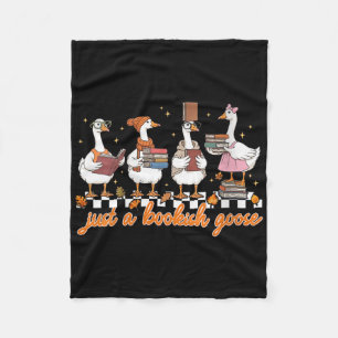 Dames Houden Van Een Boekachtige Gans Herfst Herfs Fleece Deken