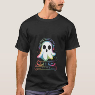 Dames House Music spook dj Optische Illusie EDM h T-shirt