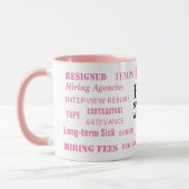 Dames HR Swear Words Human Resources Funny Gift Mok (Links)
