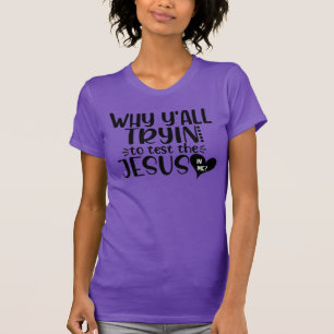 Dames Humoristisch Christelijk T-Shirt