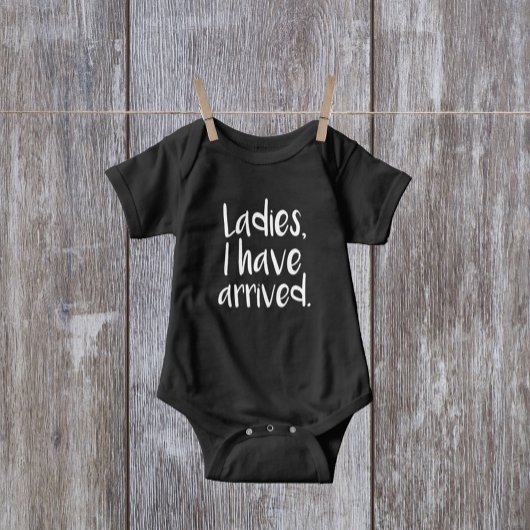 Dames, ik ben aangekomen romper