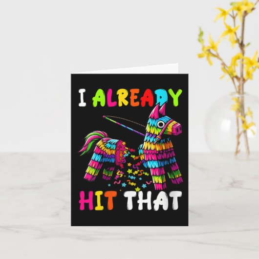 Dames Ik Ben Al Grappig Mexicaanse Cinco De Mayo D Kaart (Gele Bloem)