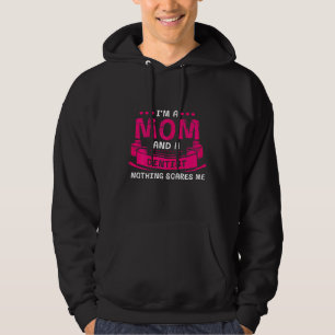 Dames Ik Ben Een Moeder En Tandarts Niets Maakt Me Hoodie