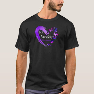 Dames Ik Ben Een Overlevende Epilepsie Bewustzijn T-shirt