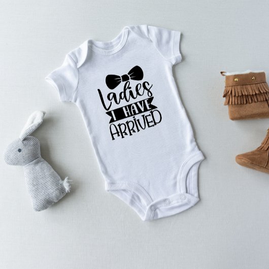 Dames Ik Ben Gearriveerd Baby Body Romper