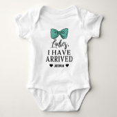 Dames, ik ben gearriveerd romper (Voorkant)