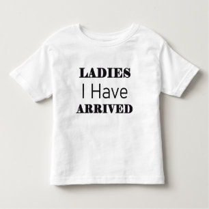 Dames, ik ben grappig aangekomen kinder shirts