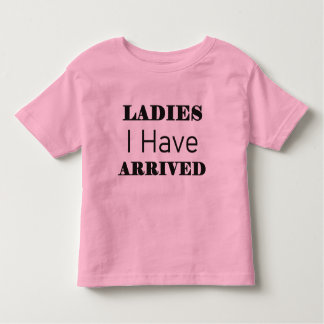 Dames, ik ben grappig aangekomen kinder shirts
