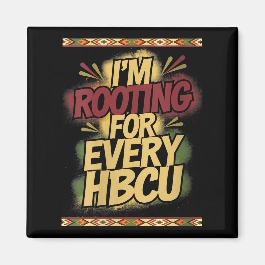 Dames Ik Steun Elke Hbcu - Steun Suprt Magneet (Voorkant)