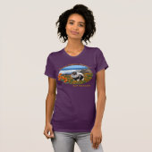 Dames in Californië Keesdoorn logo shirt (Voorkant volledig)