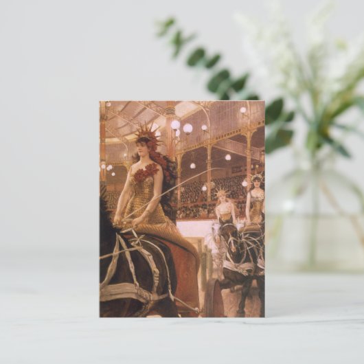 Dames in de auto's (ook bekend als Circus) van Jam Briefkaart (Staand voorkant)