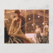 Dames in de auto's (ook bekend als Circus) van Jam Briefkaart (Voorkant)